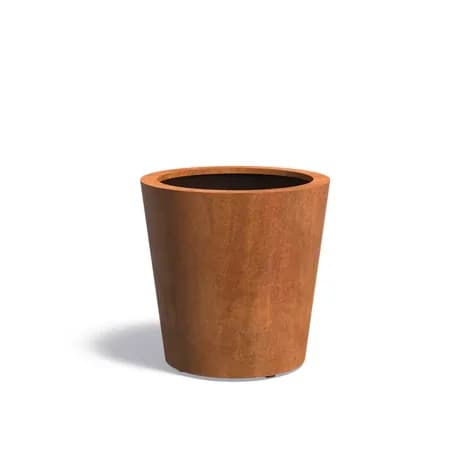 CONIC avec fond Acier corten