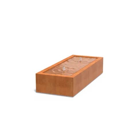Tables d'eau standard Acier corten