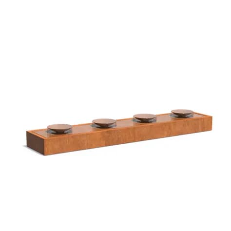 Tables d'eau avec écualles