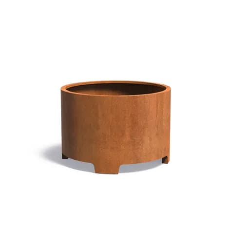CIRCUM avec pieds Acier corten