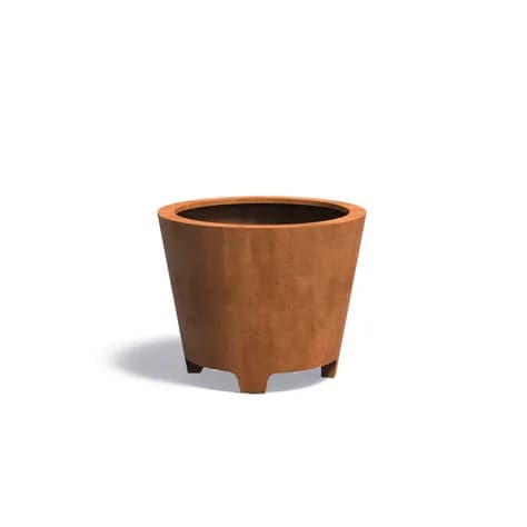 CONIC avec pieds Acier corten