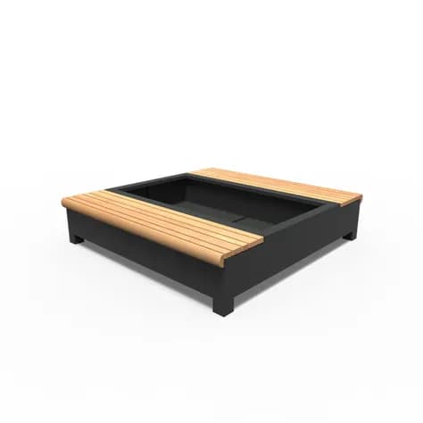 AROS avec double banc Aluminium