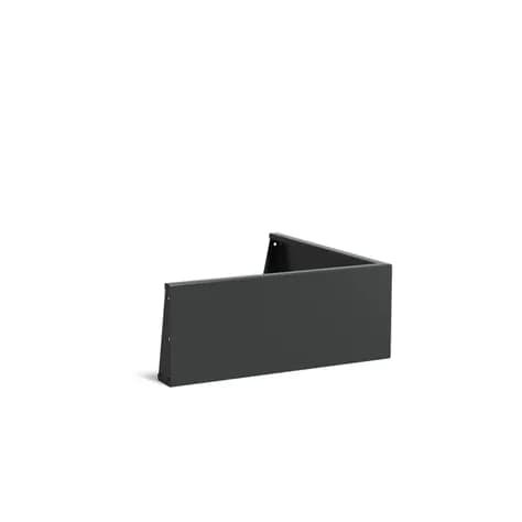 Mur de soutènement 400 angle Aluminium
