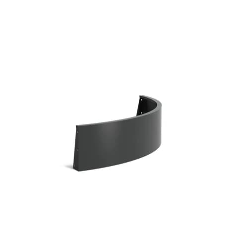 Mur de soutènement 400 courbe Aluminium