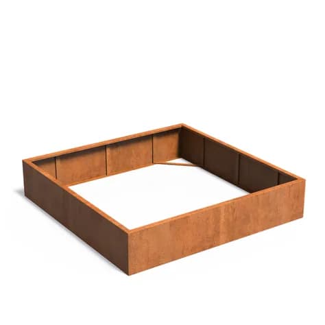 CARREZ Sans fond Acier corten