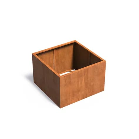 CARREZ Sans fond Acier corten