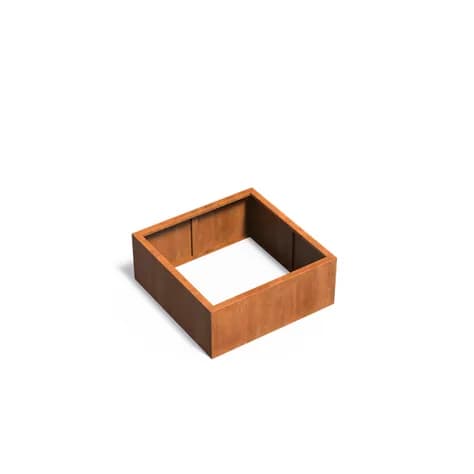 CARREZ Sans fond Acier corten