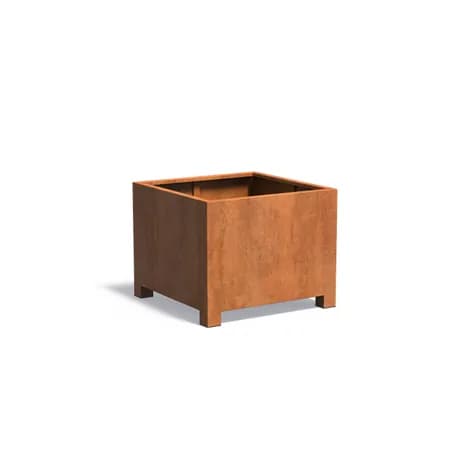 CARREZ avec pieds Acier corten