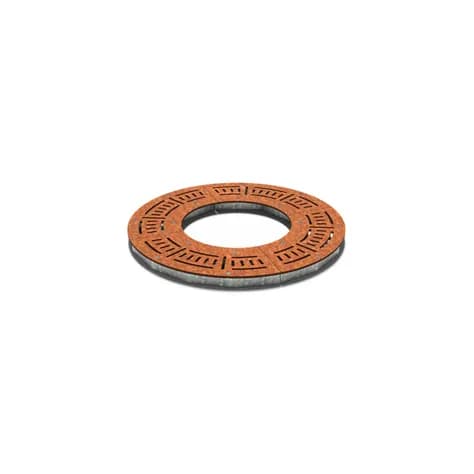 Grilles d'arbres ronde 980 Acier corten