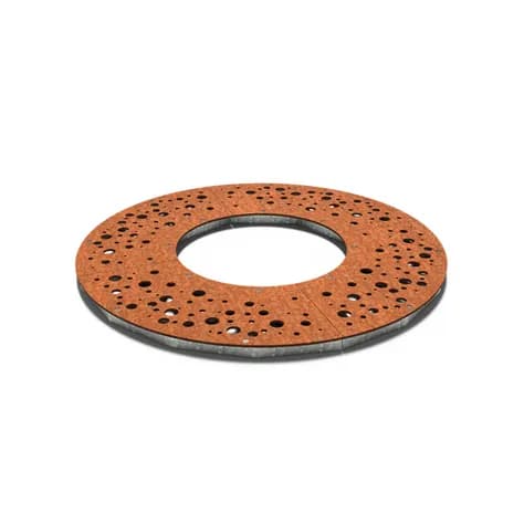 Grilles d'arbres ronde 1490 Acier corten