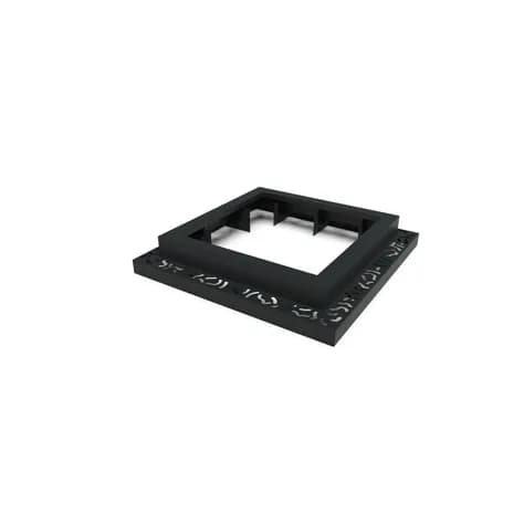 Miroir d'arbre carré 980 Aluminium
