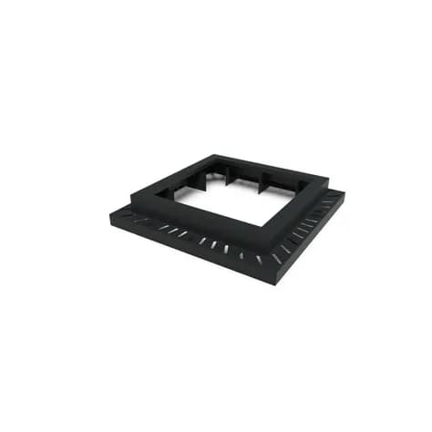 Miroir d'arbre carré 980 Aluminium