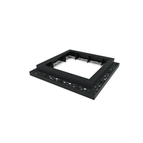 Miroir d'arbre carré 1200 Aluminium