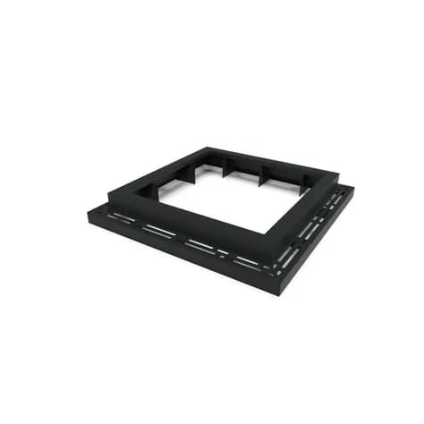 Miroir d'arbre carré 1200