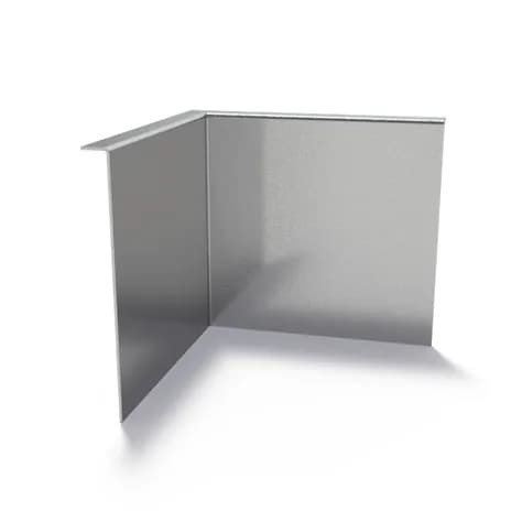 Bordure de jardin angle supperieur plié  Acier galvanisé