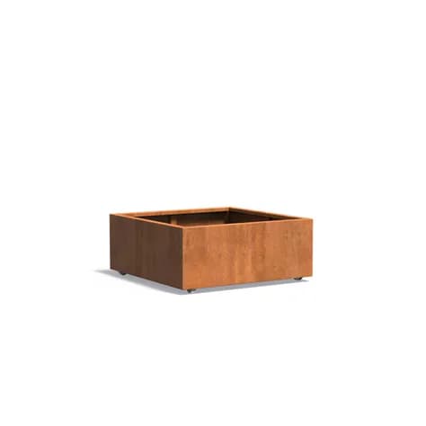 CARREZ Sur roulettes Acier corten