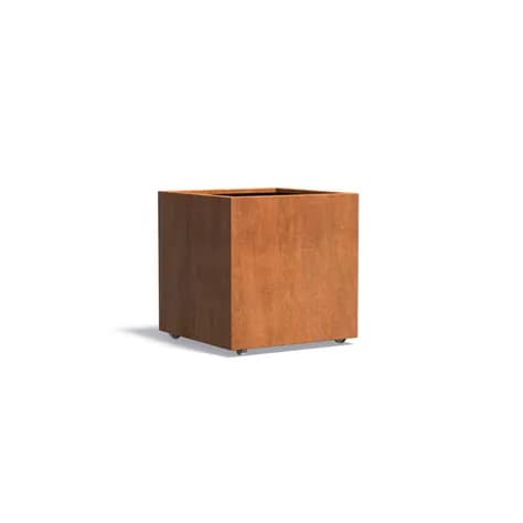 CARREZ Sur roulettes Acier corten