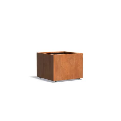 CARREZ Sur roulettes Acier corten