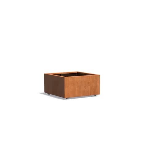 CARREZ Sur roulettes Acier corten