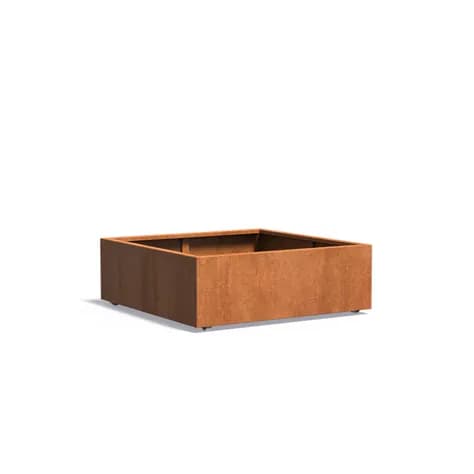 CARREZ Sur roulettes Acier corten
