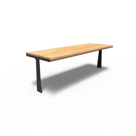 GRO Les Table Acier enduit