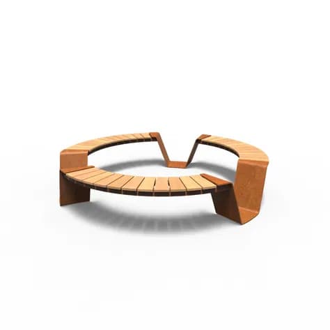 DUNC autour de Acier corten