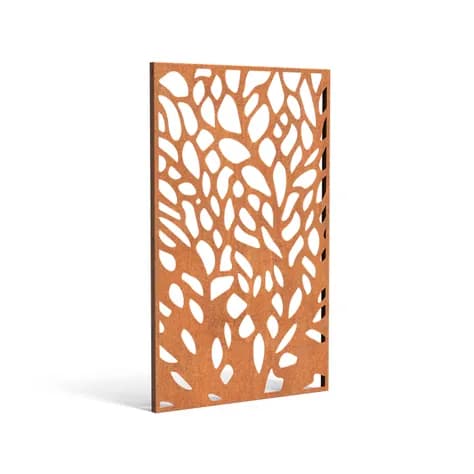 Panneau Abstrait Acier corten