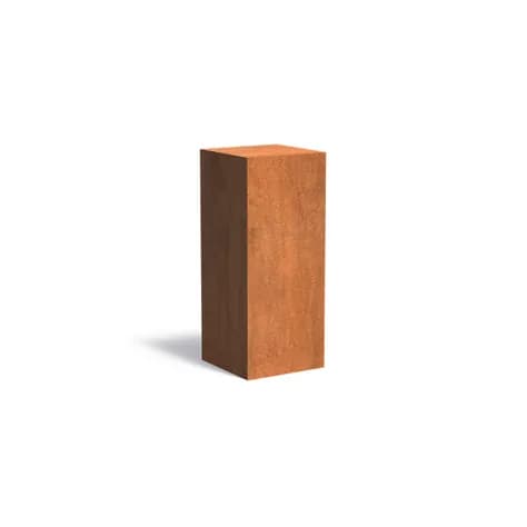 Socle Acier corten