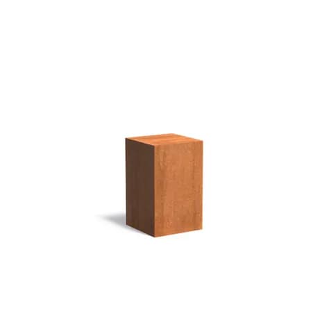 Socle Acier corten