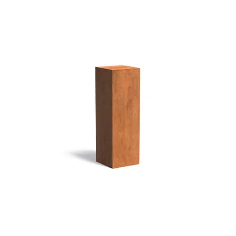 Socle Acier corten