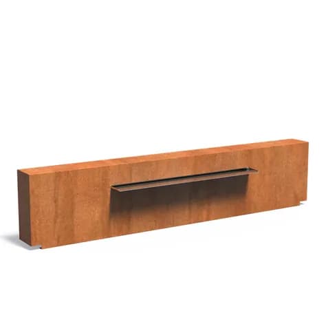parois de bassin fixe Acier corten