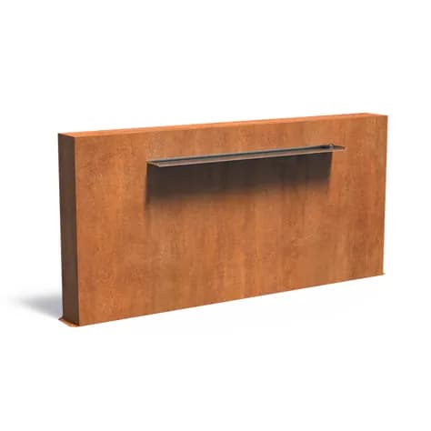 Parois de bassin autoportante Acier corten
