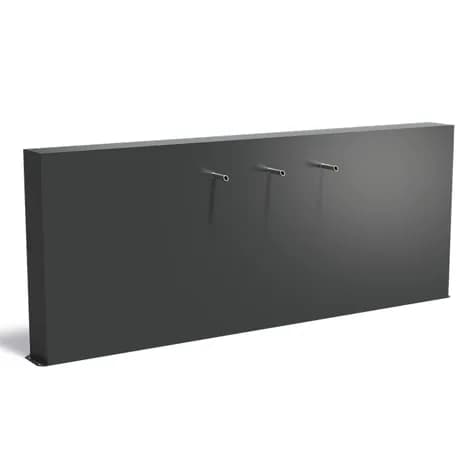Parois de bassin autoportante Aluminium