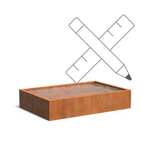 Bassins standard Acier corten