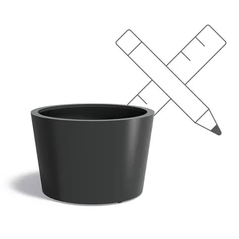 CONIC avec fond Aluminium